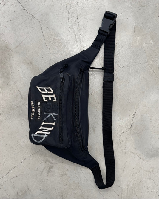 BALENCIAGA FW23 "BE KIND" EXPLORER BELT BAG