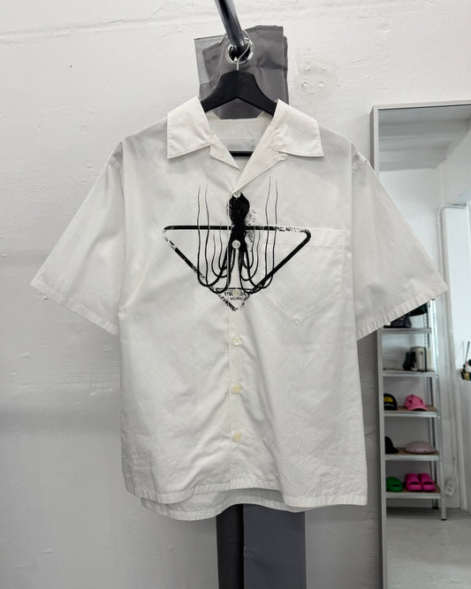 PRADA SS22 BOXY OCTOPUS SHIRT