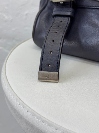 OJ ARCHIVE — MULBERRY GREY MINI ALEXA BAG IN SLATE BLUE